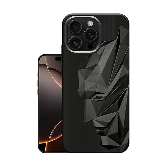 VIDO Exclusive Soft Back Case Cover for iPhone 16 Pro Max (Shock Proof |360 Degree Complete Protection)